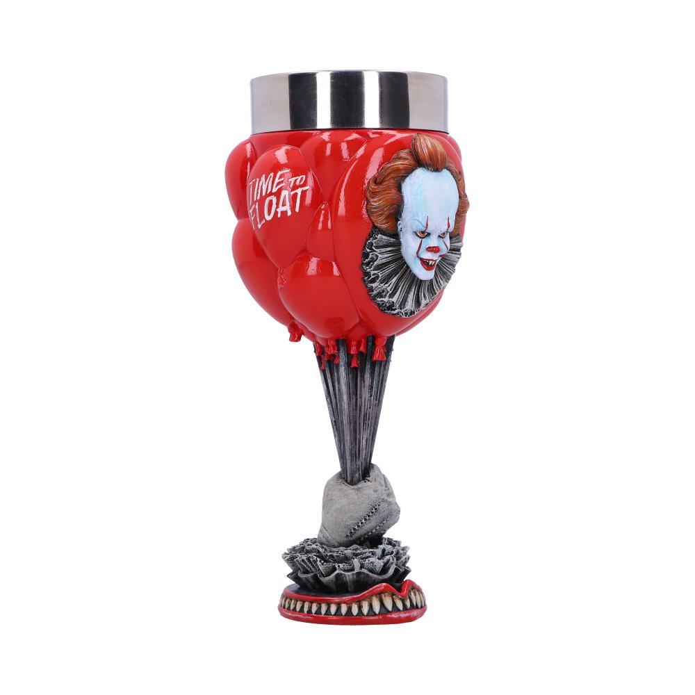 Official IT Pennywise Goblet Time to Float Horror Cup Gothic Collectors Drinkware