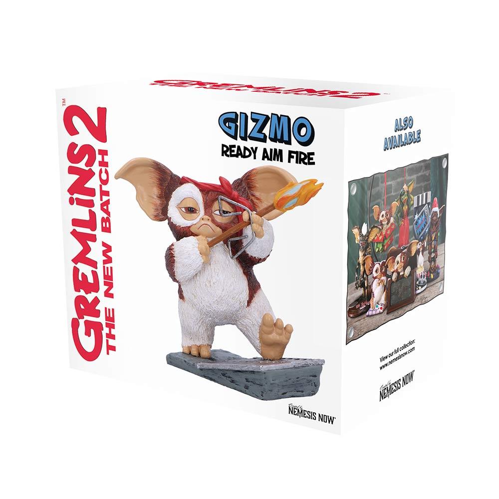 Gremlins Gizmo Ready Aim Fire Figurine Official Licensed Movie Collectible Art Gift