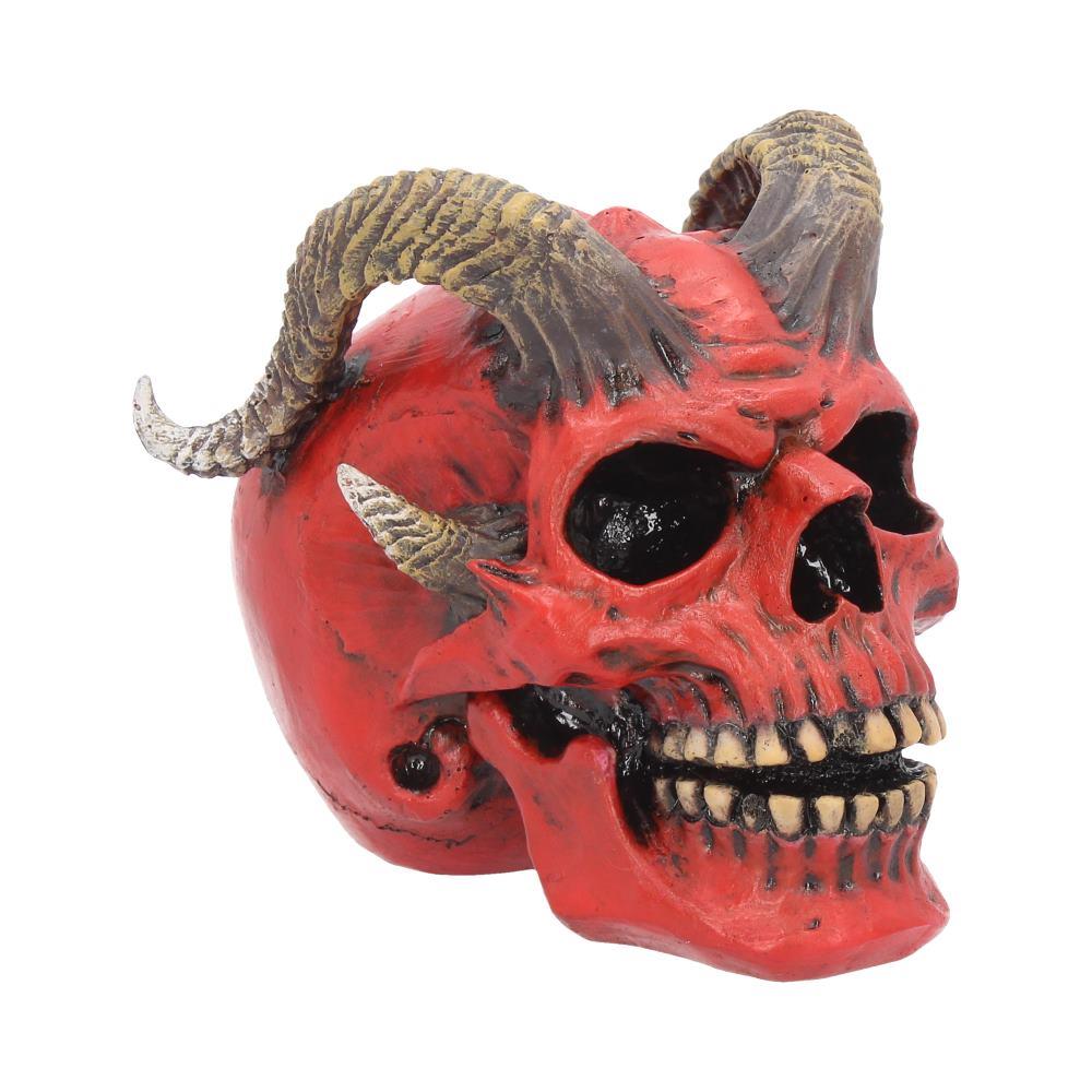 NEMESIS NOW TENACIOUS DEMON DEVIL SKULL ORNAMENT FIGURINE PUNK BIKER TATTOO GIFT