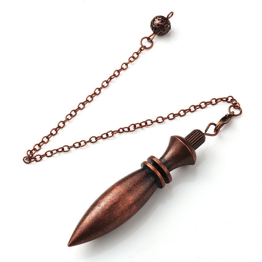 Copper Conical Scepter Gravity Concentrated Pendulum Pendant