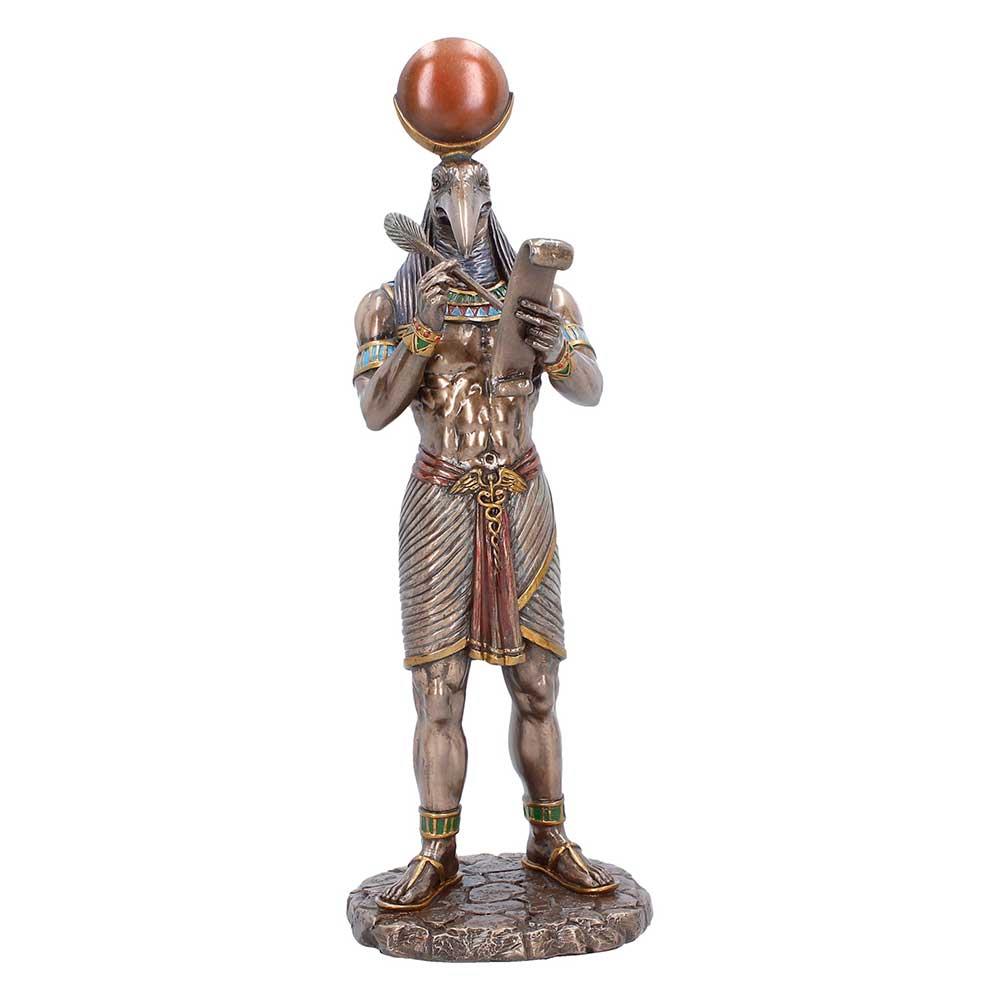 Thoth Egyptian God Statue Figurine Ibis God of Wisdom Ornament Sculpture  Decor