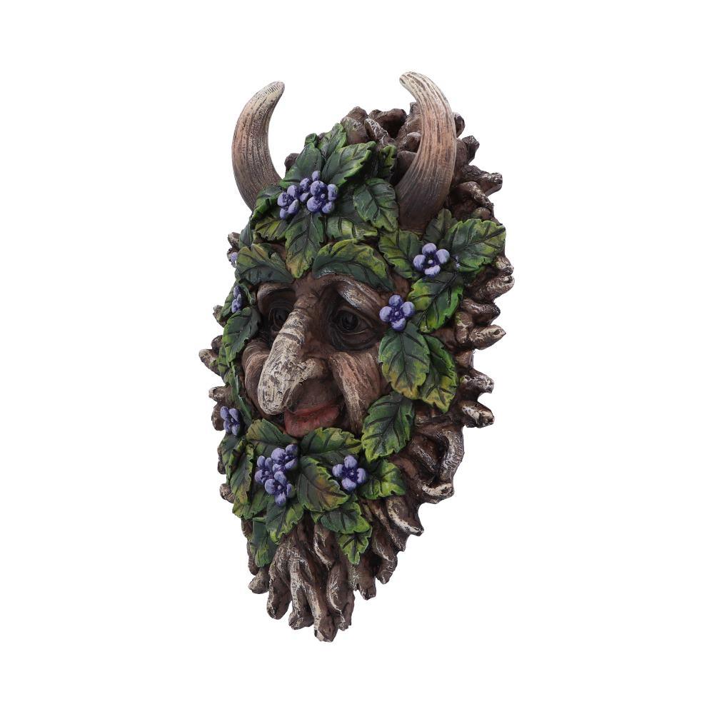 Mystical Tree Spirit Plaque Nature Woodland Horned Tree Spirit Pagan Wall Art