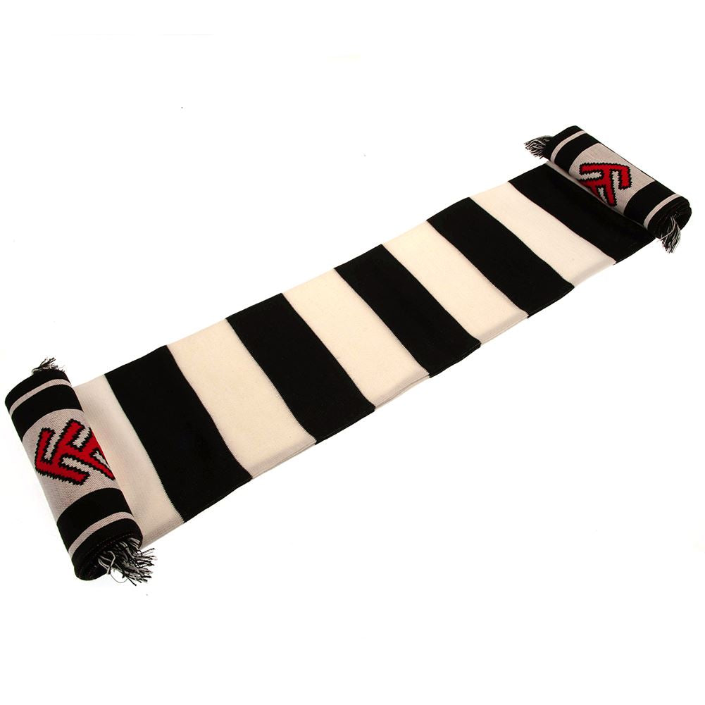 Fulham FC Bar Scarf Official Licensed Football Club Merch Fashion Fan Gift