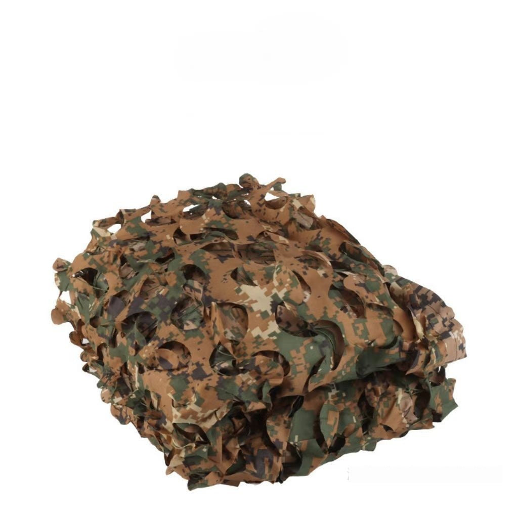 Camouflage Set Cover Green Camp Camouflage Cover Net Sunshade