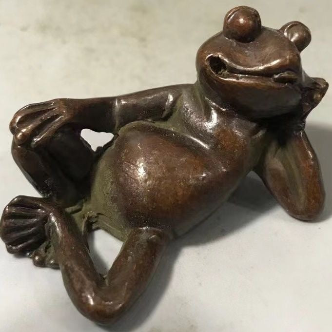 Frog Fragrance Insertion Ornament Solid Lying Comfortable