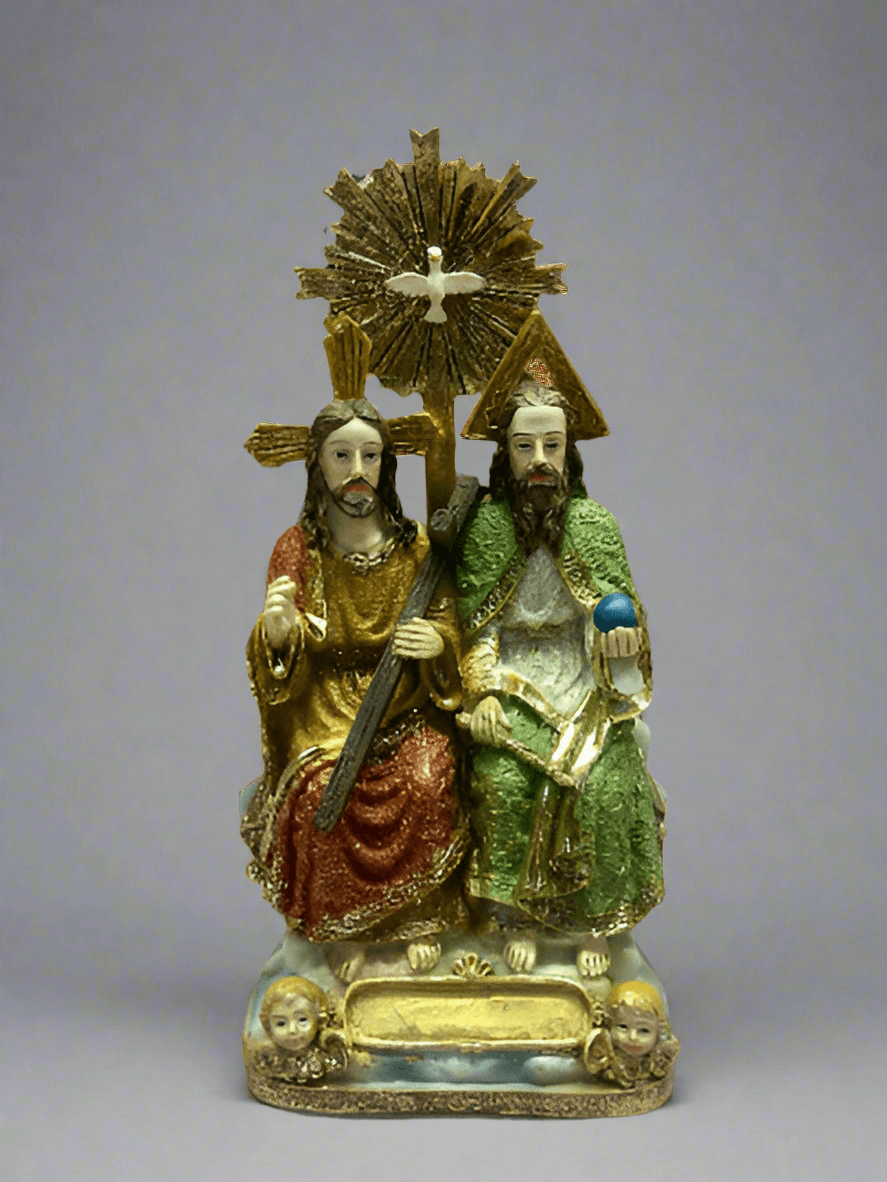 Holy Os Holy Trinity Religious God Jesus Christ Holy Spirit Statue