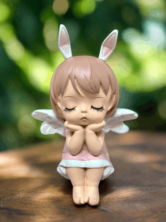 Peaceful Angel Baby Girl Resting Figurine – Angels Collection