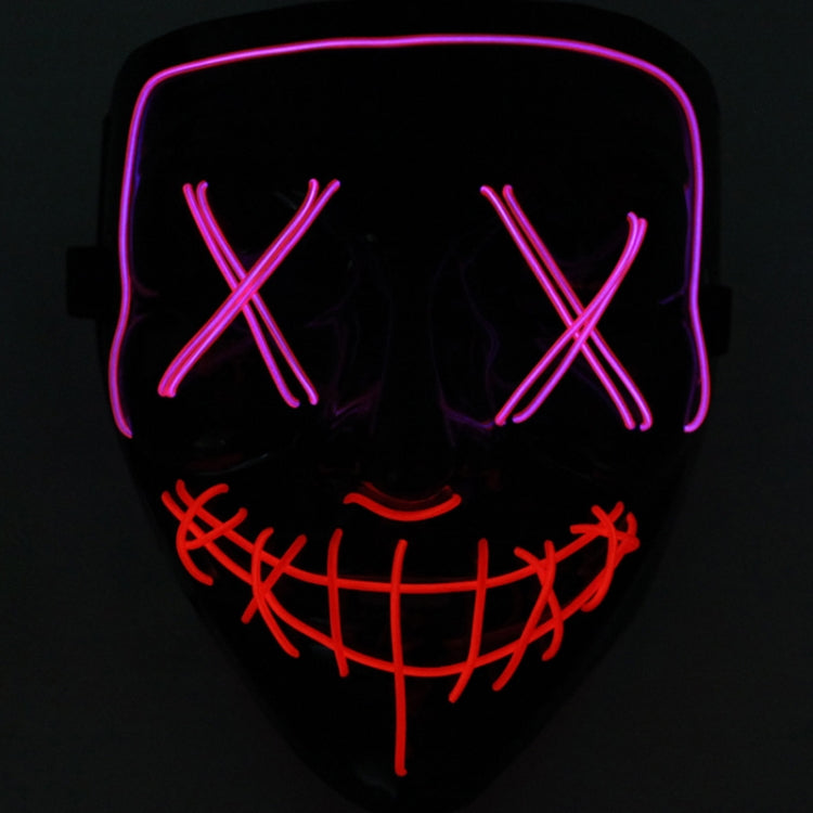 Halloween Festival Party X Face Seam Mouth LED Luminescence Mask