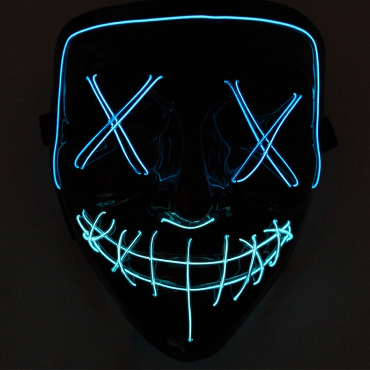 Halloween Festival Party X Face Seam Mouth LED Luminescence Mask