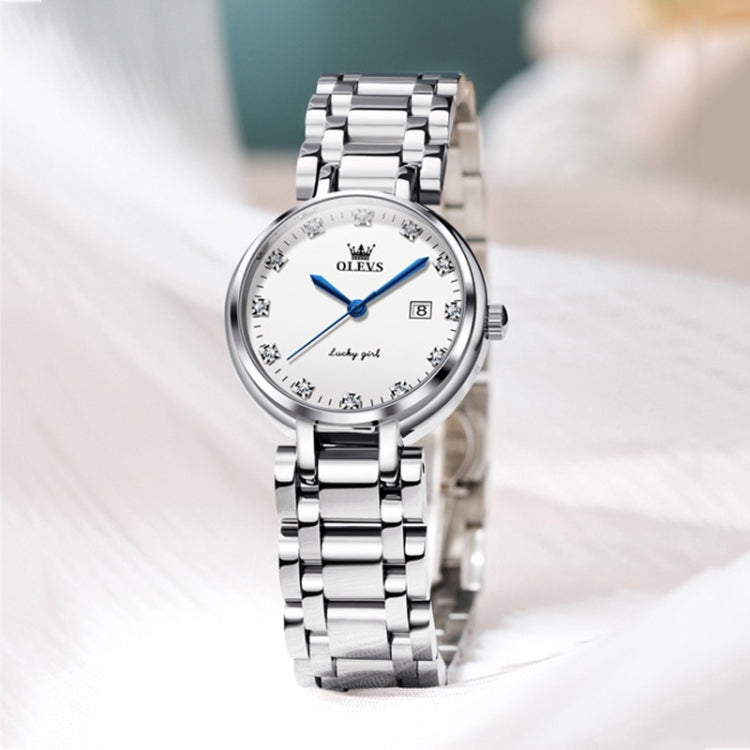 OLEVS 5575 Exquisite Dial Waterproof Ladies Quartz Watch