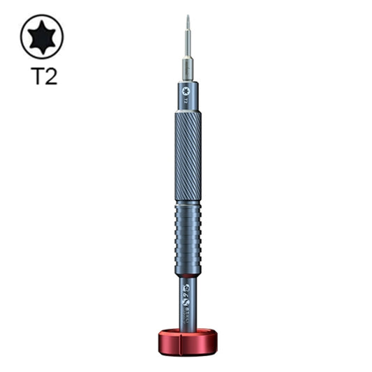 MECHANIC META Y Cross 2.5 Alloy Magnetic Screwdriver for Phone Repair, Torx T2, Tri-point 0.6, Pentalobe 0.8, Cross 1.2, Cross 1.5, Cross 2.5