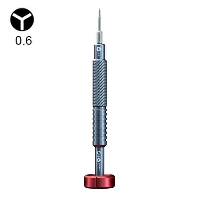 MECHANIC META Y Cross 2.5 Alloy Magnetic Screwdriver for Phone Repair, Torx T2, Tri-point 0.6, Pentalobe 0.8, Cross 1.2, Cross 1.5, Cross 2.5