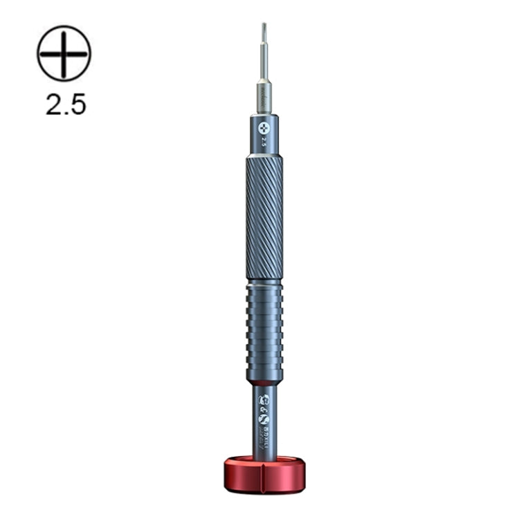 MECHANIC META Y Cross 2.5 Alloy Magnetic Screwdriver for Phone Repair, Torx T2, Tri-point 0.6, Pentalobe 0.8, Cross 1.2, Cross 1.5, Cross 2.5