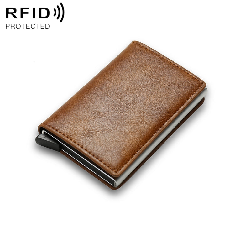 C1804H1 RFID Carbon Fiber Wallet For Men