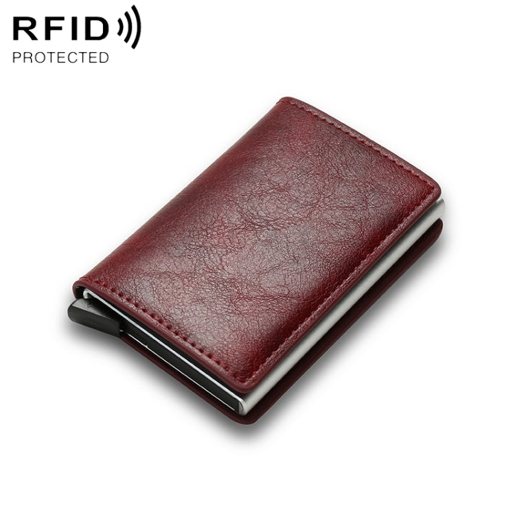C1804H1 RFID Carbon Fiber Wallet For Men
