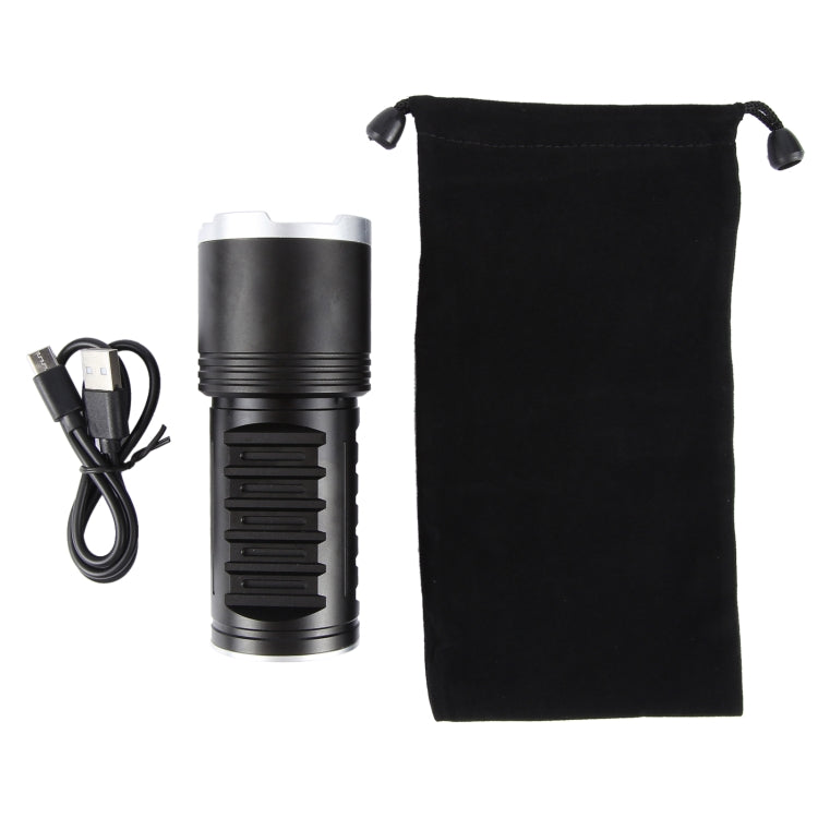 S2302 30W 1600LM High Power Telescopic Zoom Flashlight, S2302