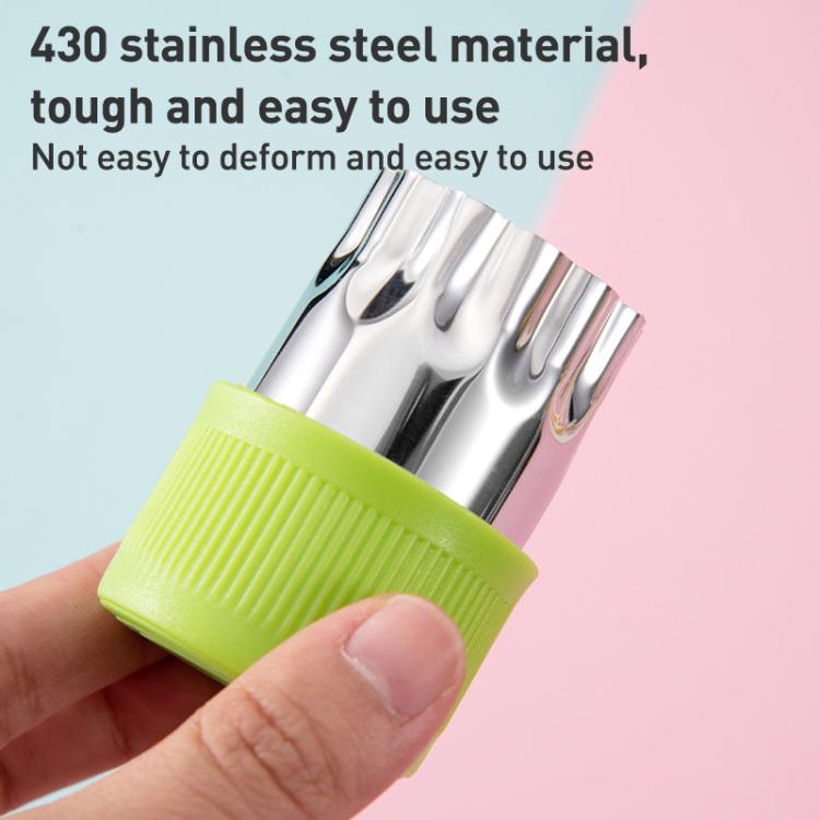 Stainless Steel Irregular Biscuit Mold Fruit Begetable Cutting Mold, 12pcs / Set Orange, 12pcs / Set Pink, 12pcs / Set Red, 12pcs / Set Yellow, 12pcs / Set Blue, 12pcs / Set Green, 12pcs / Set Purple, 12pcs / Set Random Color, 11pcs / Set Random Color