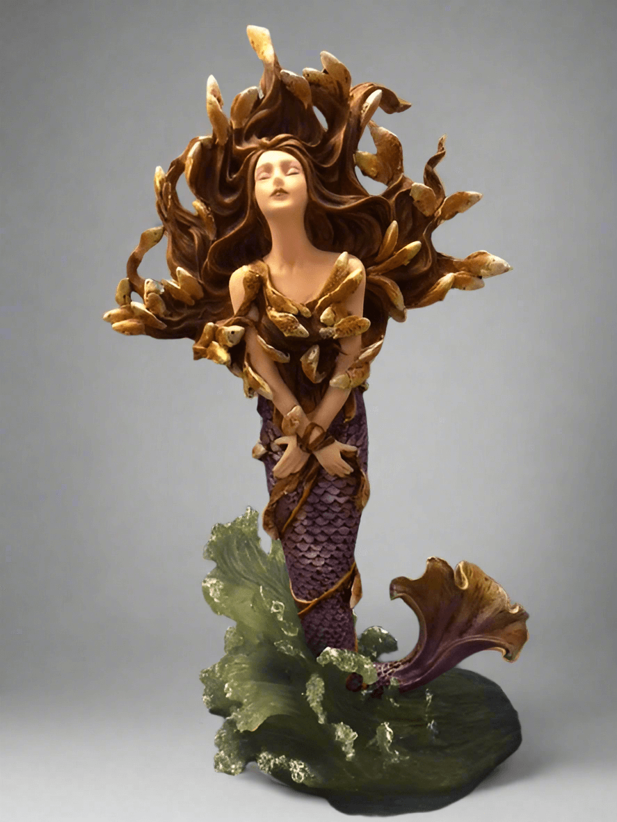 Metamorphosis Fairy Mermaid Statue Figure Ornament Fantasy Sculpture