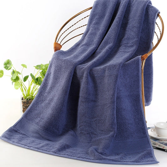 Add Thick Add Large Pure Cotton Bath Towel, Size: 70*140cm
