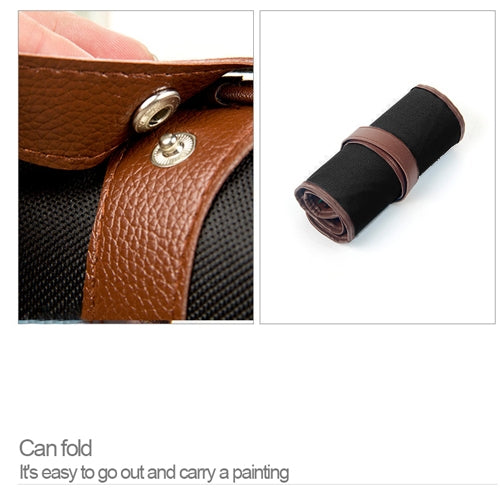 Beginner Sketching Tools (18 PCS Sketching Pencils + Charcoal Pencil + Erasers + Pen Curtain + Art Knife) Sketching Set, Sketching Set