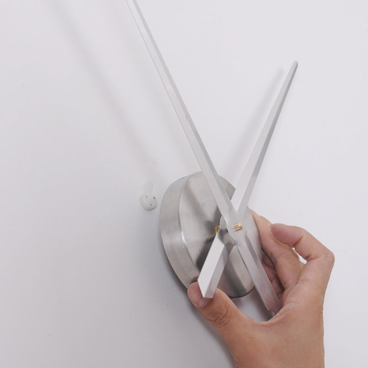 Creative 3D Mirror DIY Wall Sticker Clock, Size: 120*120cm, Size: 120*120cm(Black), Size: 120*120cm(White), Size: 120*120cm(Yellow)