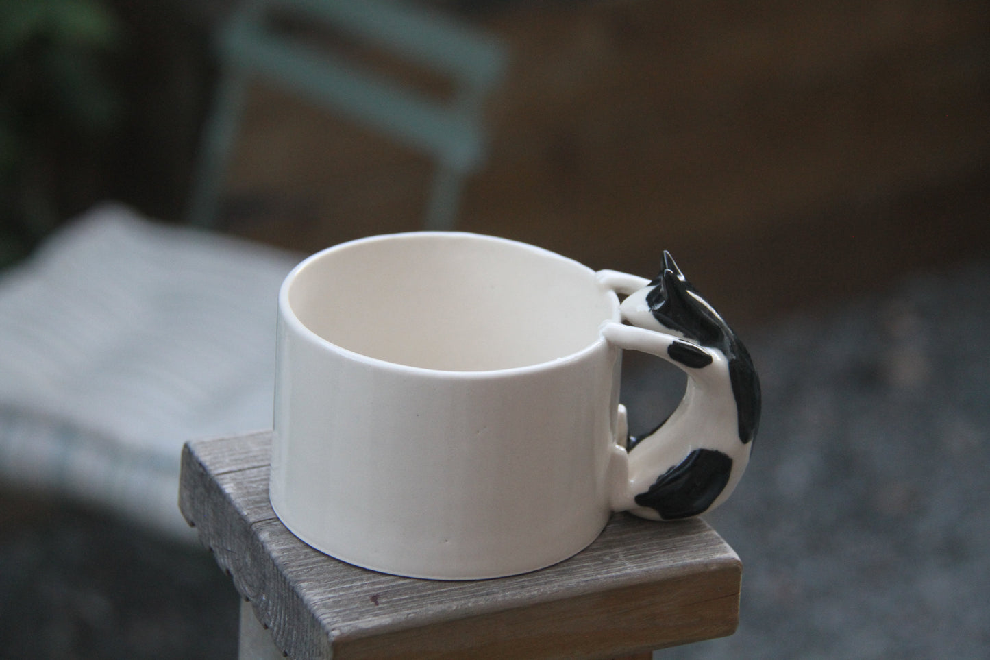 Cat cup (cow cat)