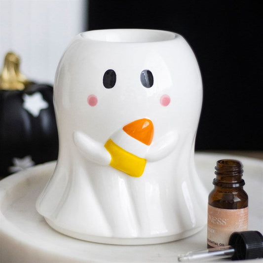 Candy Corn Ghost Oil Burner and Wax Warmer