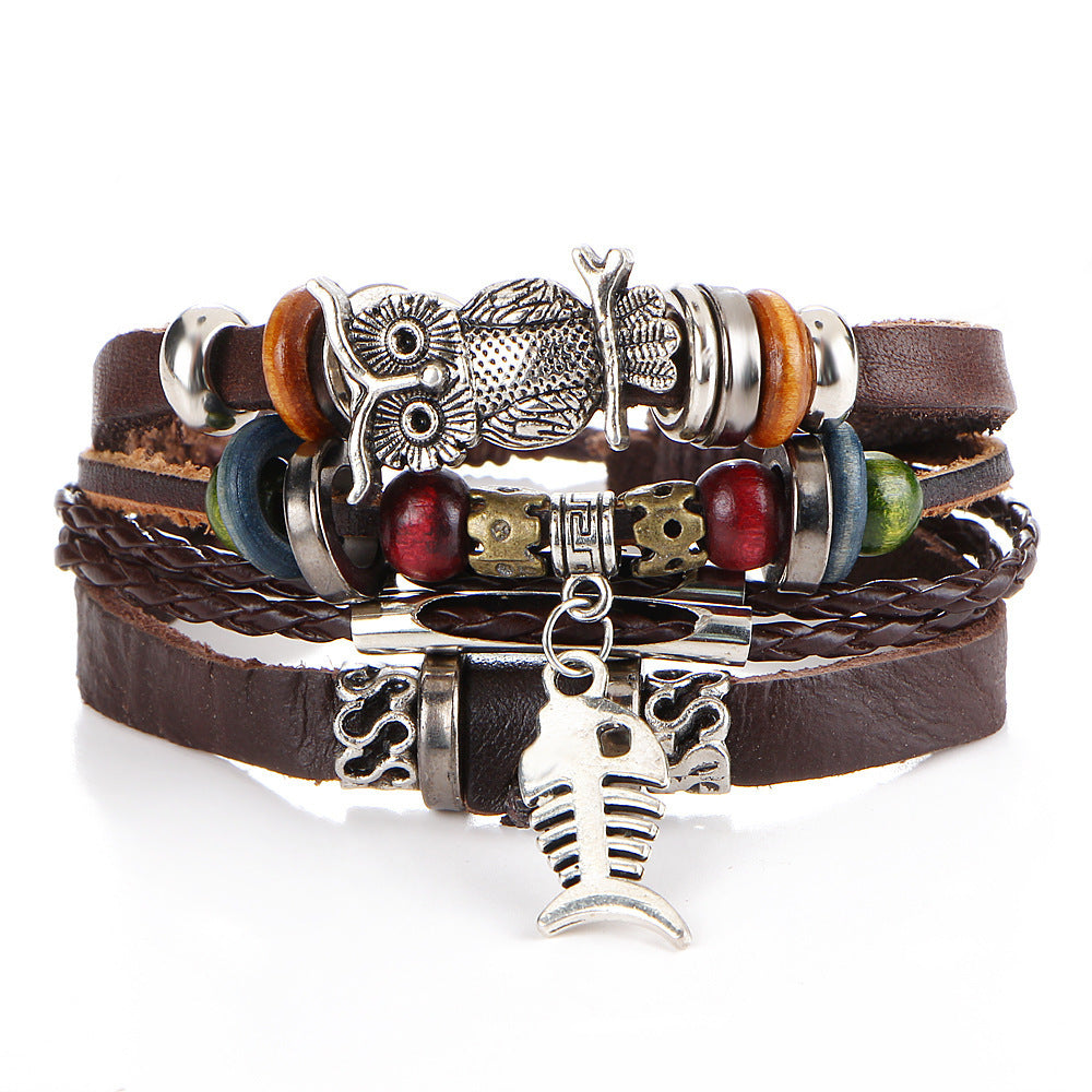 Bohemian Ethnic Style Artificial Woven Bracelet