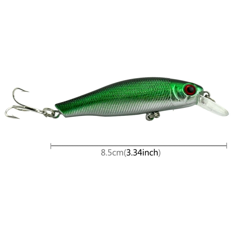 HENGJIA 6 PCS 8.5cm 8.9g Minnow Plastic Hard Baits Fishing Lures Set Fishing Tackle Baits