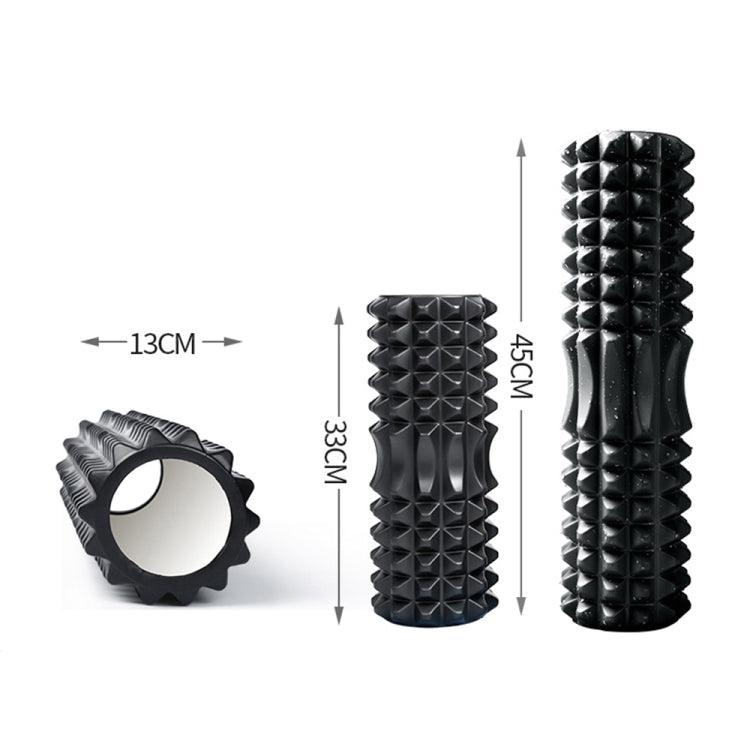 Yoga Pilates Fitness EVA Roller Muscle Relaxation Massage, Size: 45cm x 13cm, 45cm x 13cm