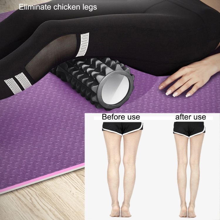 Yoga Pilates Fitness EVA Roller Muscle Relaxation Massage, Size: 45cm x 13cm, 45cm x 13cm