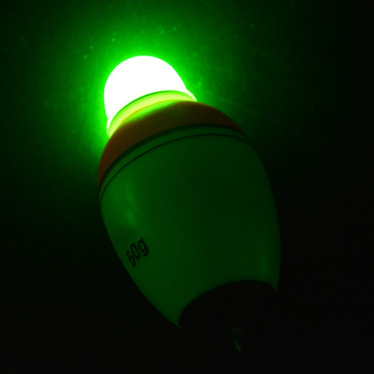 Fishing Tackle Electronic Nightlight Floater Luminous Float Bobber, 3.5cm/30g, 3.9cm/40g, 4.2cm/50g, 4.5cm/60g, 4.8cm/80g