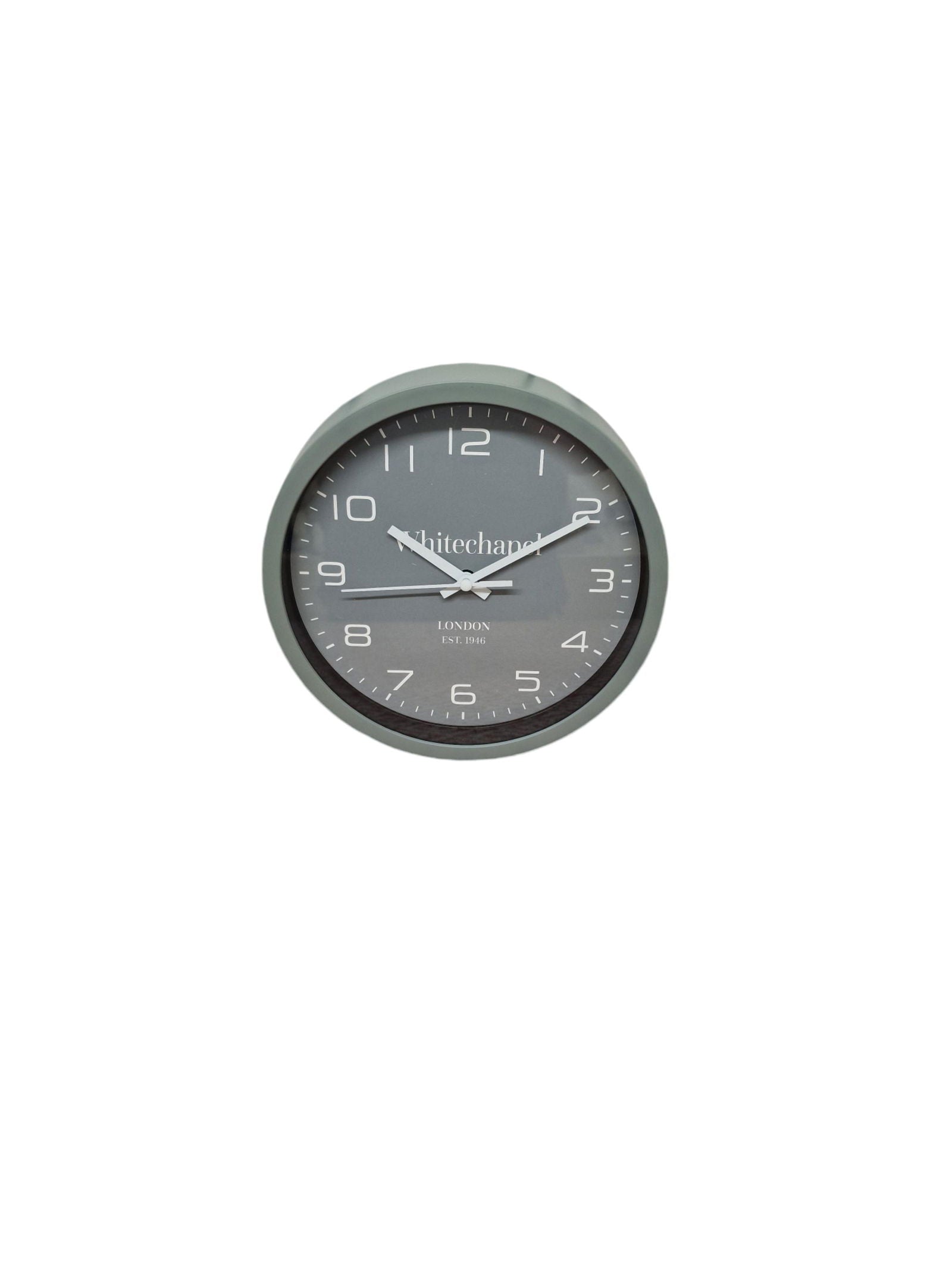Grey Tonal Wall Clock - 20cm Stylish Decor