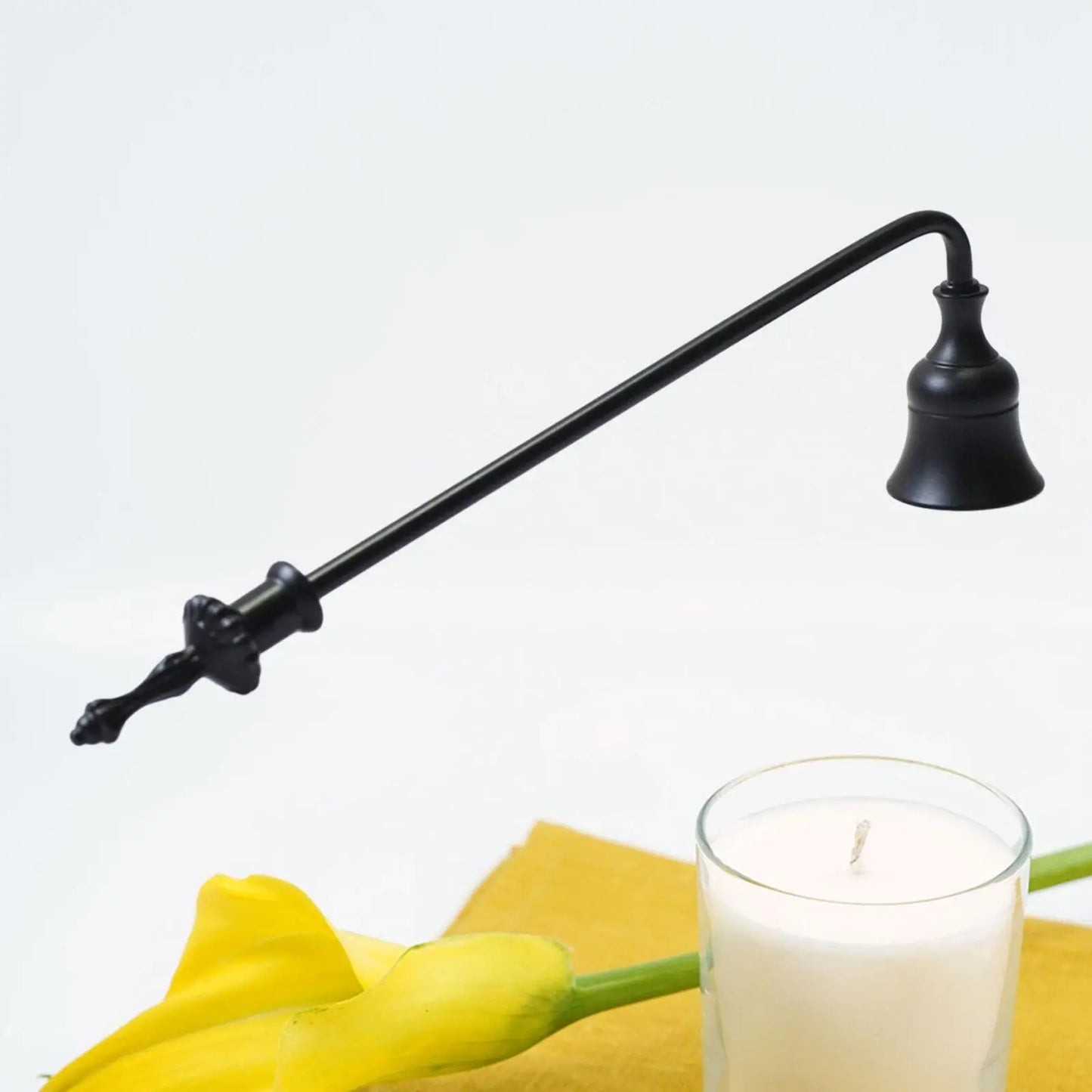 Candle Snuff Tool Candle Extinguisher Metal Material Decorative 9inch Long for Candle Lovers Multifunctional Accessories