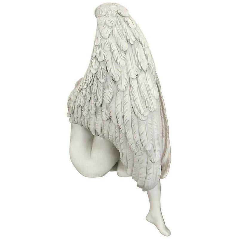 SMALL Creative Sculpture Decoration Redemption Angel Statue Jewelry Redemption Statuette Religious Garden Home Decoration