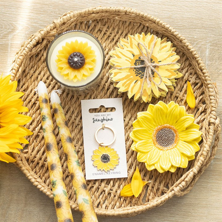 Sunflower Coaster Set