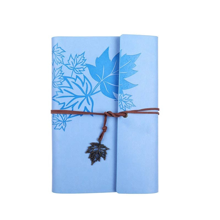 PU Maple Retro Straps Handbook Loose-leaf Notebook, A5