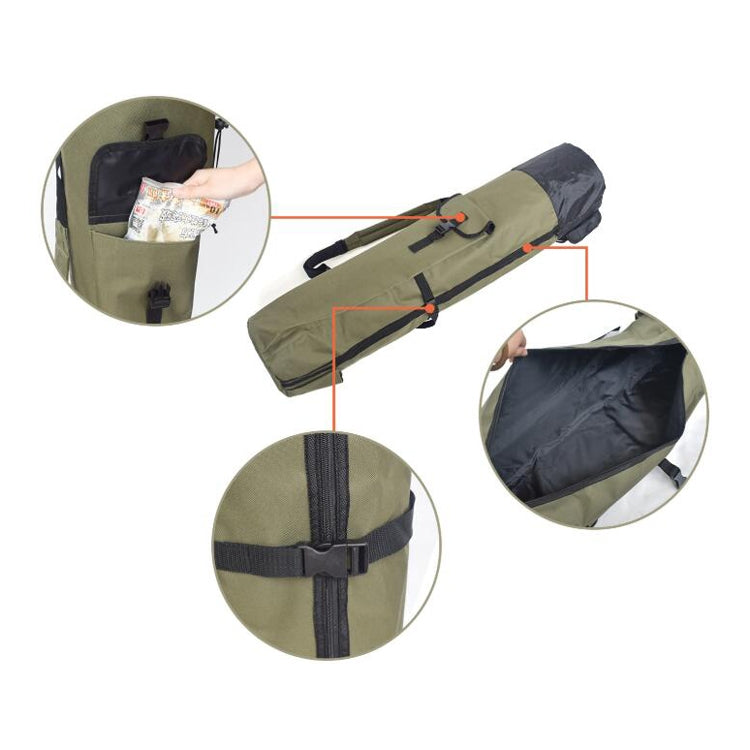 Multifunctional Fishing Rod Bag Fishing Tackle Bag Fishing Supplies，Size: 123x34cm, Multifunctional Fishing Tackle Bag, Fishing Rod Bag