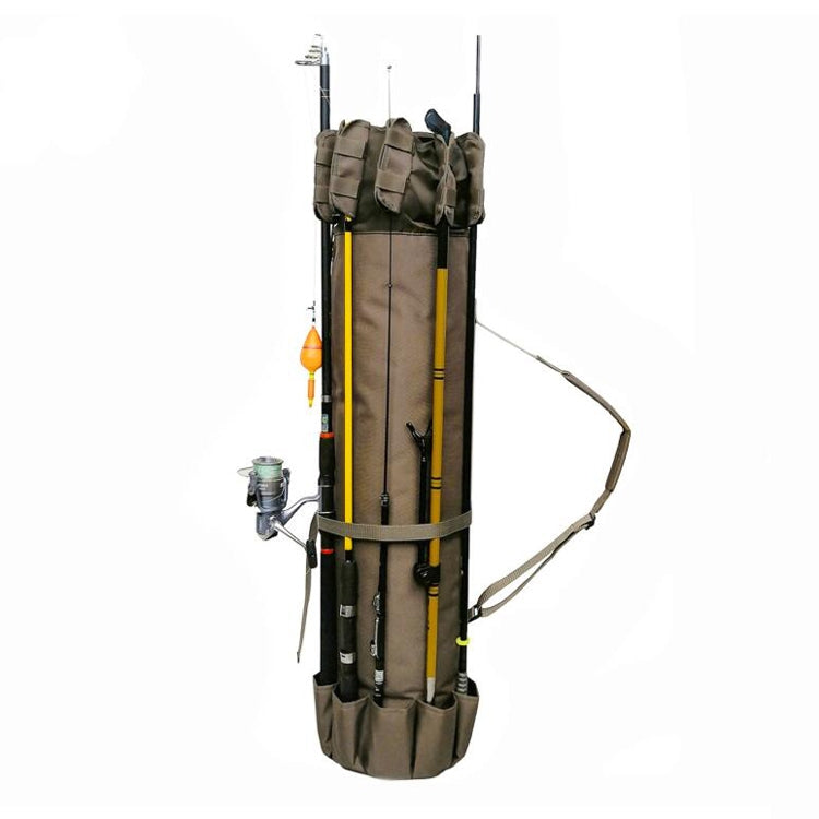 Multifunctional Fishing Rod Bag Fishing Tackle Bag Fishing Supplies，Size: 123x34cm, Multifunctional Fishing Tackle Bag, Fishing Rod Bag