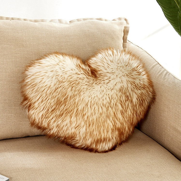 Home Cushion Pillow can be Washed without Core Heart-shaped Pillowcase, 40x50cm