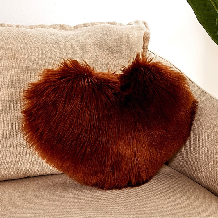 Home Cushion Pillow can be Washed without Core Heart-shaped Pillowcase, 40x50cm