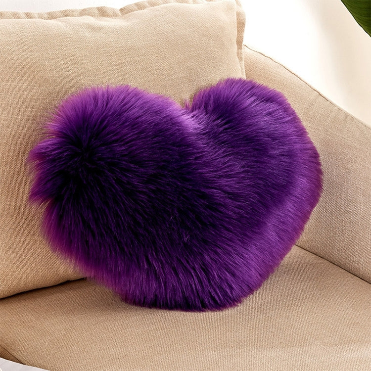 Home Cushion Pillow can be Washed without Core Heart-shaped Pillowcase, 40x50cm