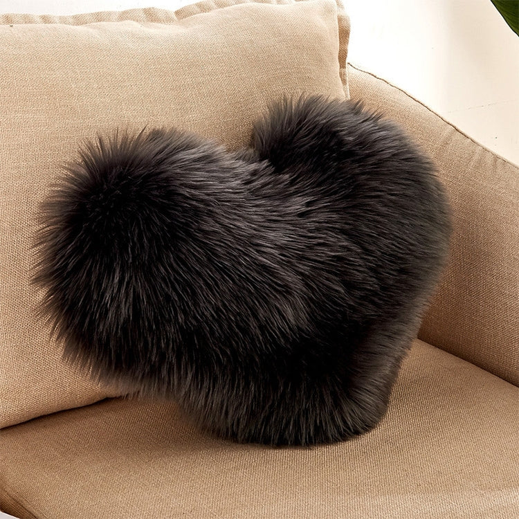 Home Cushion Pillow can be Washed without Core Heart-shaped Pillowcase, 40x50cm