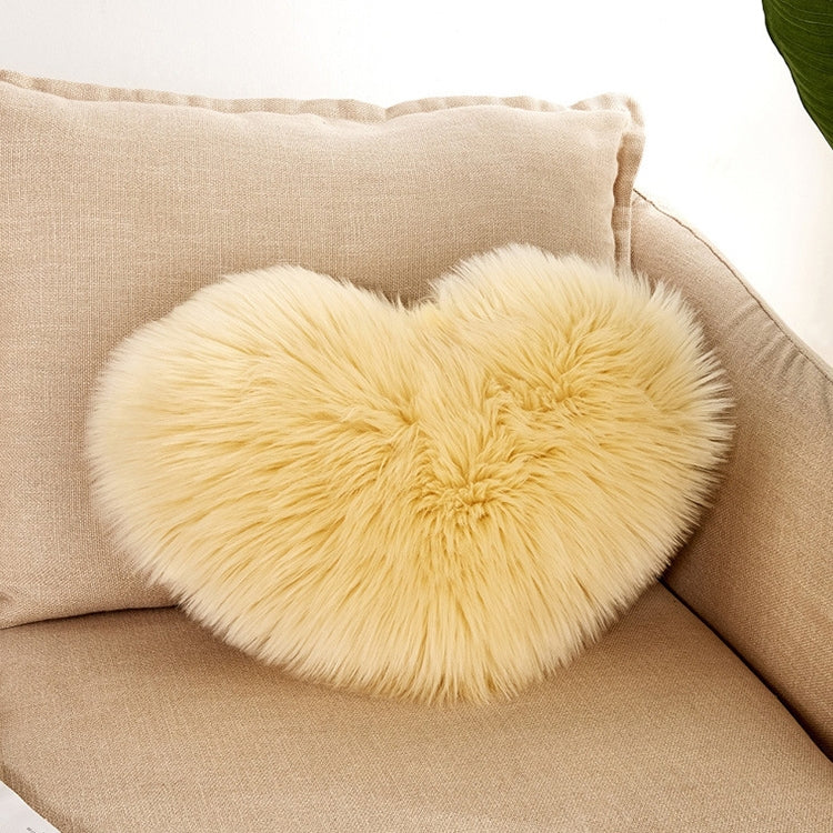 Home Cushion Pillow can be Washed without Core Heart-shaped Pillowcase, 40x50cm