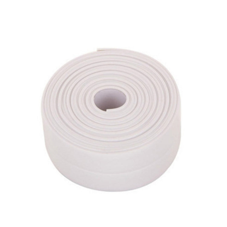 Durable PVC Material Waterproof Mold Proof Adhesive Tape  Kitchen Bathroom Wall Sealing Tape, 2.2cm x 3.2m, 3.8cm x 3.2m
