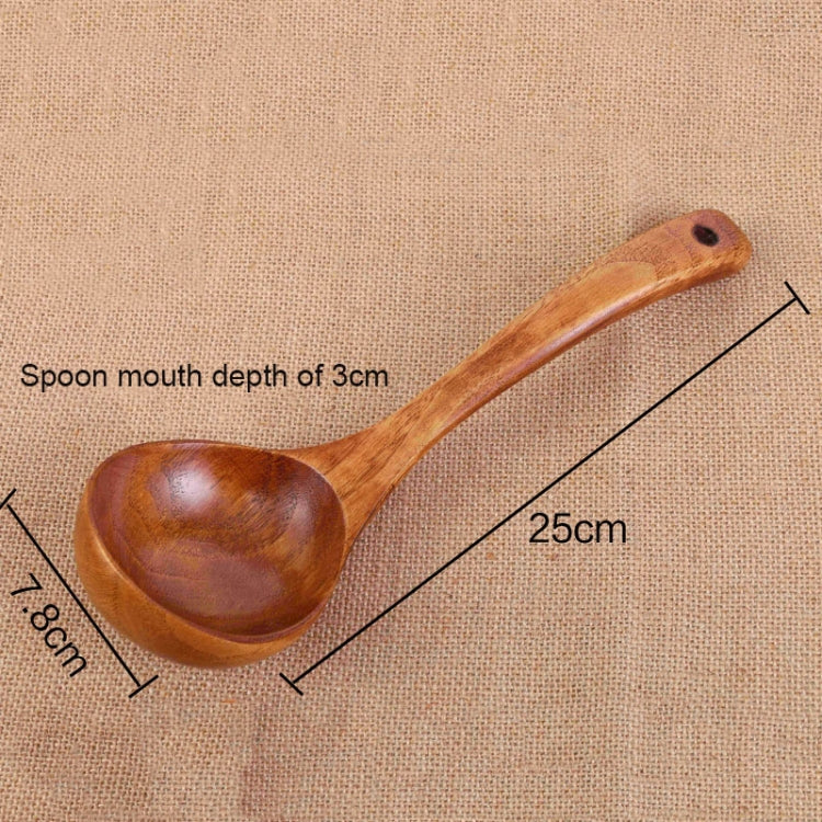 Long-handled Wooden Spoon, Long-handled Spoon
