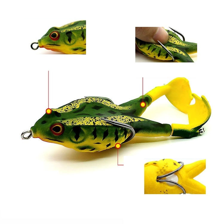 9cm Rotating Legs Thunder Frog Outdoor Fishing Bionic Bait, 9cm