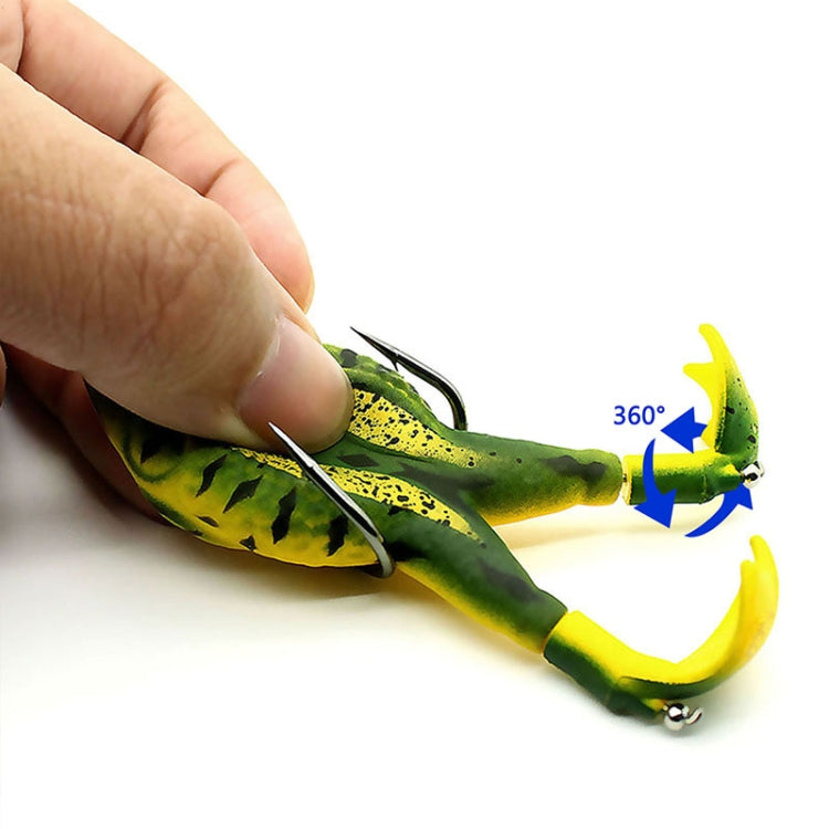 9cm Rotating Legs Thunder Frog Outdoor Fishing Bionic Bait, 9cm