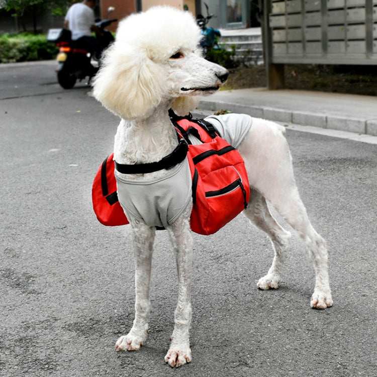 Pet Chest Backpack Multifunctional Outdoor Detachable Backpack For Dogs with Leash, S, M, L