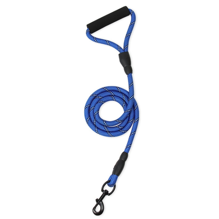 Pet Reflective Leash Medium & Large Dog Walking Supplies, Blue, Black, Red